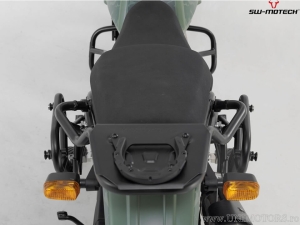 Set borse laterali Legend Gear LC2 / LC1 e supporti SLC - nero-marrone - Royal Enfield Himalayan ('18-) - SW-Motech