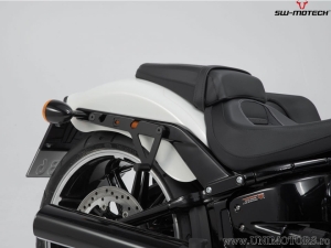 Set borse laterali Legend Gear LH2 / LH1 e supporti SLH - 45,0L - Harley-Davidson Softail Breakout ('17-) - SW-Motech