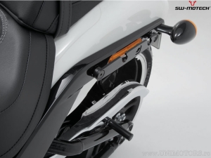Set borse laterali Legend Gear LH2 / LH1 e supporti SLH - 45,0L - Harley-Davidson Softail Breakout ('17-) - SW-Motech