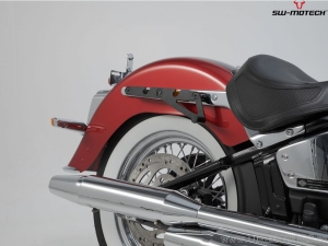 Set borse laterali Legend Gear LH2 / LH1 e supporti SLH - 45,0L - Harley-Davidson Softail Deluxe ('17-) - SW-Motech