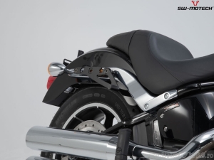 Set borse laterali Legend Gear LH2 / LH1 e supporti SLH - 45,0L - Harley-Davidson Softail Low Rider / S ('17-) - SW-Motech