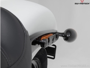 Set borse laterali Legend Gear LH2 / LH1 e supporti SLH - 45,0L - Harley-Davidson Softail Slim ('17-) - SW-Motech