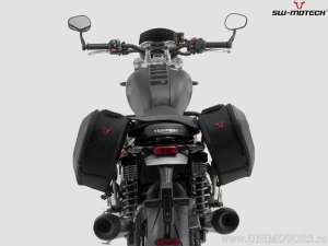 Set borse laterali PRO BLAZE con supporti removibili / 30-40L - modelli Triumph - SW-Motech