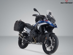 Set borse laterali SysBag WP (impermeabile) L con telai PRO e adattatori - BMW R 1300 GS ('23-) - SW-Motech