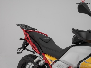 Set borse laterali SysBag WP (impermeabile) L con telai PRO e adattatori - Moto Guzzi V85 TT ('19-) - SW-Motech