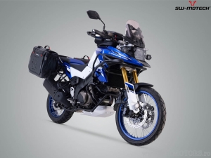 Set borse laterali SysBag WP (impermeabile) L con telai PRO e adattatori - Suzuki V-Strom 1050DE ('21-) - SW-Motech