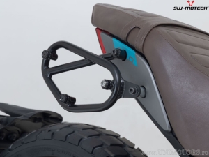 Set borse laterali SysBag WP (impermeabile) M con supporti SLC e adattatori - CFMoto 700CL-X Heritage ('22-) - SW-Motech