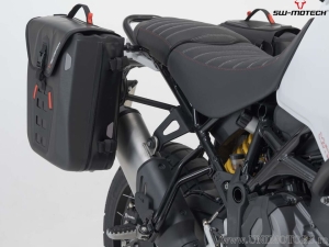 Set borse laterali SysBag WP (impermeabile) M con supporti SLC e adattatori - Ducati DesertX ('22-) - SW-Motech