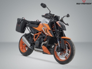 Set borse laterali SysBag WP (impermeabile) M con supporti SLC e adattatori - KTM 1290/1390 Super Duke R / Evo - SW-Motech