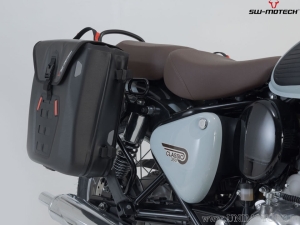 Set borse laterali SysBag WP (impermeabile) M con supporti SLC e adattatori - Royal Enfield Classic 350 ('22-) - SW-Motech