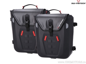 Set borse laterali SysBag WP (impermeabile) M con supporti SLC e adattatori - Yamaha MT-07 ('18-) - SW-Motech