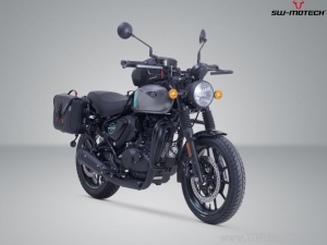 Set borse laterali SysBag WP (impermeabile) M / S con supporti SLC e adattatori - Royal Enfield HNTR 350 ('22-) - SW-Motech