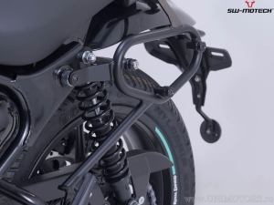 Set borse laterali SysBag WP (impermeabile) M / S con supporti SLC e adattatori - Royal Enfield HNTR 350 ('22-) - SW-Motech