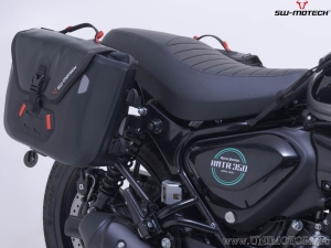 Set borse laterali SysBag WP (impermeabile) M / S con supporti SLC e adattatori - Royal Enfield HNTR 350 ('22-) - SW-Motech