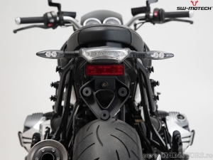 Set borse laterali SysBag WP (impermeabile) S / M con supporti SLC e adattatori - BMW R nineT Racer ('16-'20) - SW-Motech