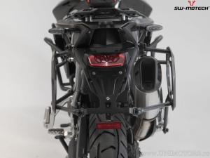 Set borse laterali SysBag WP L con telai PRO e adattatori - Triumph Tiger 900 / GT / Rally / Pro ('19-'23) - SW-Motech
