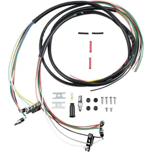 Set cablaggi elettrici per manubrio con interruttori e accessori - Nero - DS305202