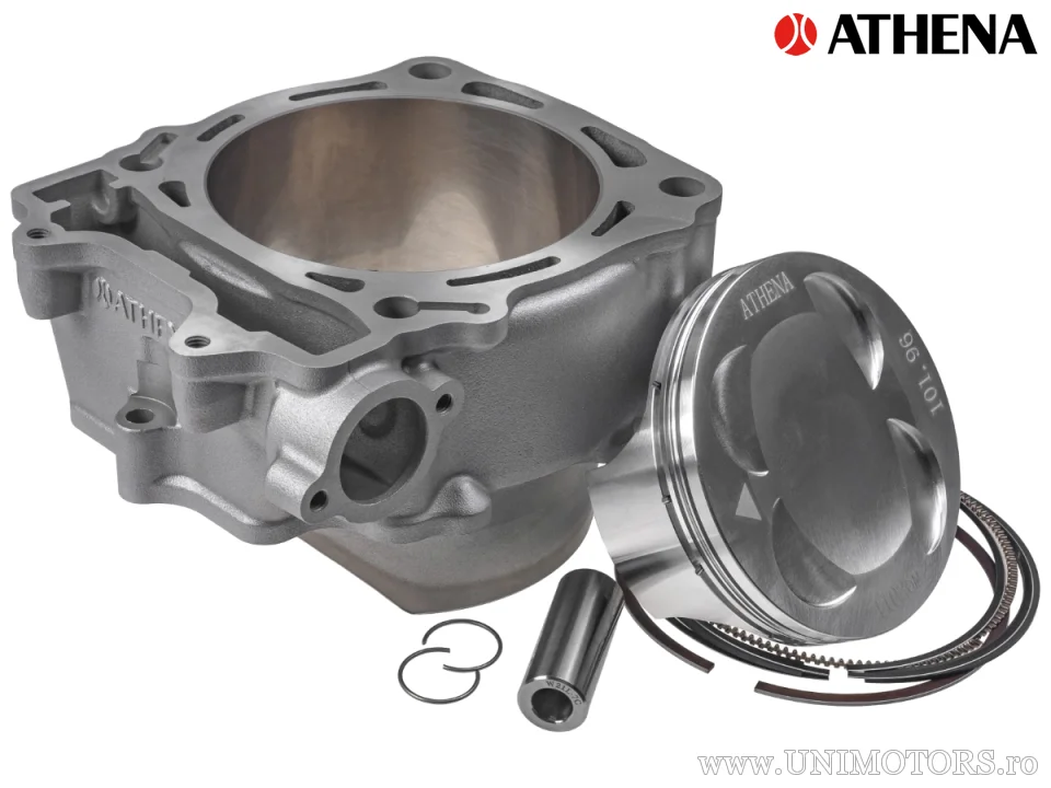 Set cilindru (diametru marit - 102mm) - Yamaha YZ450F ('10-'17) - Athena