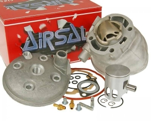 Set cilindru sport 49.2cc (40mm) - Adly (Her Chee) AirTec 50 LC / Motowell Crogen RS / Yamaha Aerox 50 ('99-'02) 5BR - Airsal