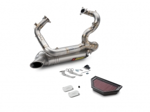 Set complet evacuare Akrapovic (Evolution Line) KTM 1190 RC8 R ('11-'16) / 1190 RC8 R Track ('10-'12) - KTM