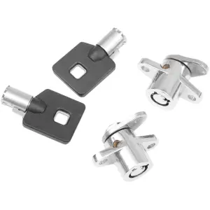 Set de încuietori de rezervă pentru coburi - Crom - 35010867