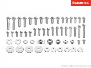 Set di 53 viti per motociclette giapponesi da strada - JM
