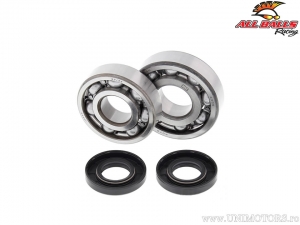 Set di cuscinetti e guarnizioni per albero motore - Kawasaki KX125 - All Balls