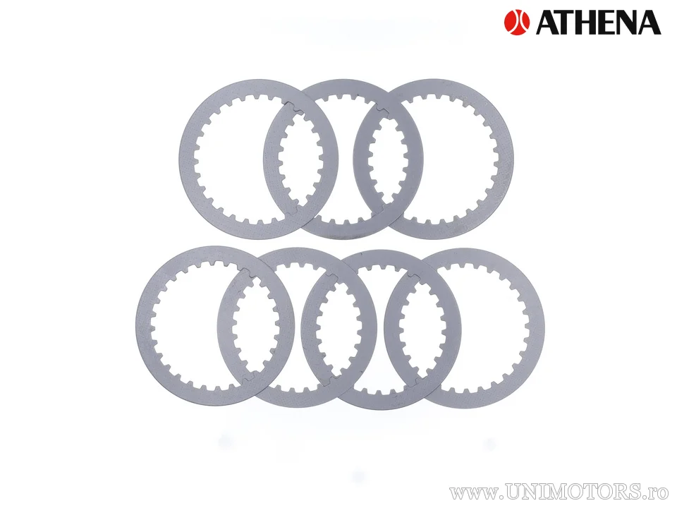 Set dischi frizione in acciaio - Suzuki RM125 ('92-'01) - Athena