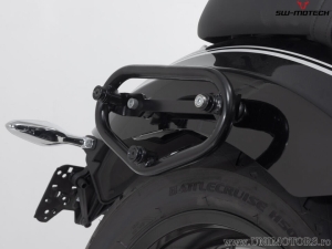 Set genti laterale Legend Gear LC2 Black Edition si suporti SLC - 27.0L - BMW R18 ('20-) - SW-Motech
