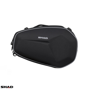 Set genti laterale Shad model E48 - culoare: negru (volum total: 46-58L)