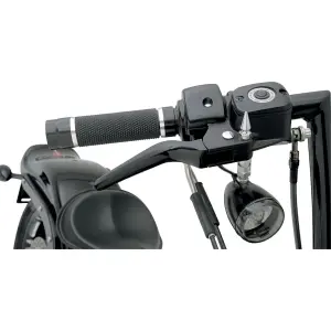Set gepersonaliseerde hendels - Zwart, Gesatineerd - 06100211