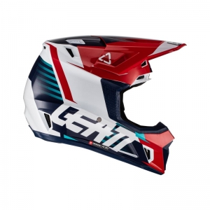 Set helm / bril Moto 7.5 V22 Royal: Maat - L