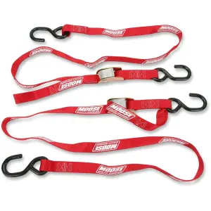 Set of strong anchoring straps (length 1.80m / cam buckle) - Moose