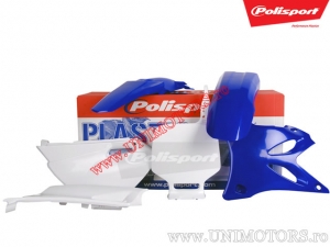 Set Plastica (Bianco / Blu) - Yamaha YZ 85 ('02-'14) - Polisport