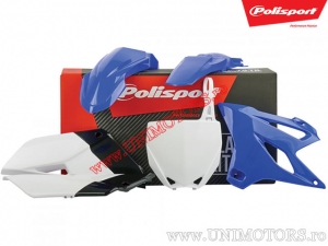 Set plastica (bianco / blu) - Yamaha YZ 85 ('15-'19) - Polisport