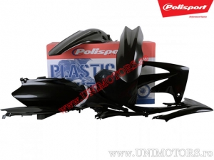 Set Plastica (Nero) - Honda CRF 250 R ('10) / CRF 450 R ('09-'10) - Polisport