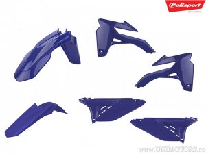 Set plastice albastre - Sherco SE 250 2T Enduro / SE 250 R 2T Racing / SE 300 iR Racing / SEF 300 R Racing - Polisport
