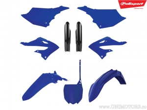 Set plastice albastre - Yamaha YZ 125 / YZ 250 2T Monster Energy Edition /YZ 250 2T ('22-'23) / YZ 250 F 4T ('23) - Polisport