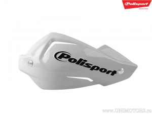 Set plastice de schimb culoare alba protectii maini Touquet - Polisport