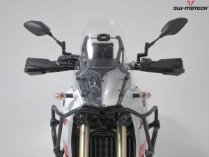 Set protector de manos (handguard) KOBRA - color: negro - Yamaha Tenere 700 - SW-Motech