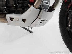 Set protezioni Adventure (paramotore + 2x crashbar + 2x crashpad) - Moto Guzzi V85 TT ('19-) - SW-Motech