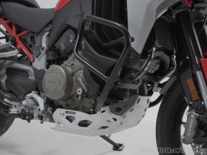 Set protezioni Adventure (paramotore + 2x crashbar + 4x crashpad) - Ducati Multistrada V4 ('20-) - SW-Motech