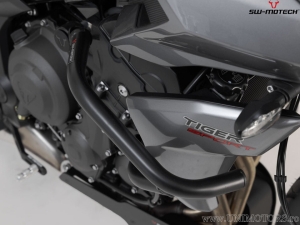 Set protezioni Adventure (paramotore + 2x crashbar + 4x crashpad) - Triumph Tiger 660 ('21-) - SW-Motech