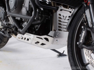 Set protezioni Adventure (paramotore + 2x crashbar + paramani + 2x crashpad) - Triumph Tiger 1200 Explorer ('11-'15) - SW-Motech