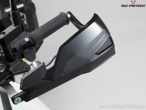 Set protezioni Adventure (paramotore + 2x crashbar + paramani + 2x crashpad) - Triumph Tiger 1200 Explorer ('11-'15) - SW-Motech