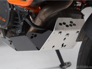 Set protezioni Adventure (paramotore + 2x crashbar + paramani + 4x crashpad) - KTM 1290 SUPER ADV R ('16-'20) - SW-Motech