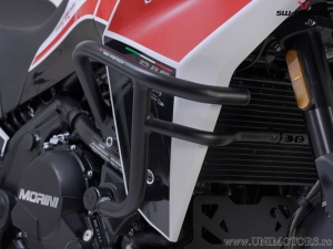 Set protezioni Adventure (paramotore + 2x crashbar + paramani + 4x crashpad) - Moto Morini X-Cape 650 ('21-) - SW-Motech