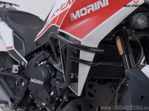 Set protezioni Adventure (paramotore + 2x crashbar + paramani + 4x crashpad) - Moto Morini X-Cape 650 ('21-) - SW-Motech
