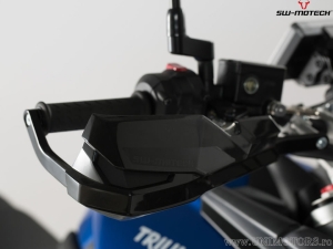 Set protezioni Adventure (paramotore + 2x crashbar + paramani + 4x crashpad) - Triumph Tiger 800 modelli - SW-Motech