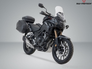 Set protezioni Adventure (paramotore + 2x crashbar + paramani KOBRA) - Honda CB500X ('18-) - SW-Motech